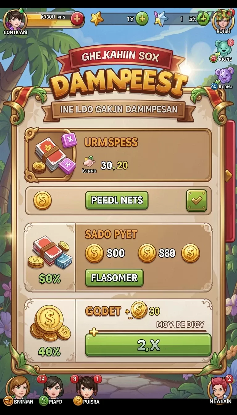 Cuplikan layar IDKLUB — menu navigasi