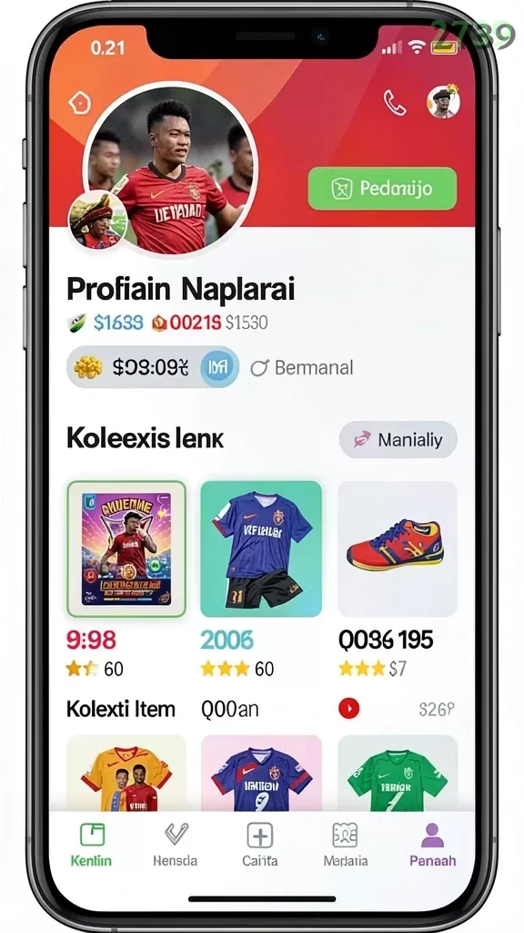 Cuplikan layar BNI789 — halaman utama